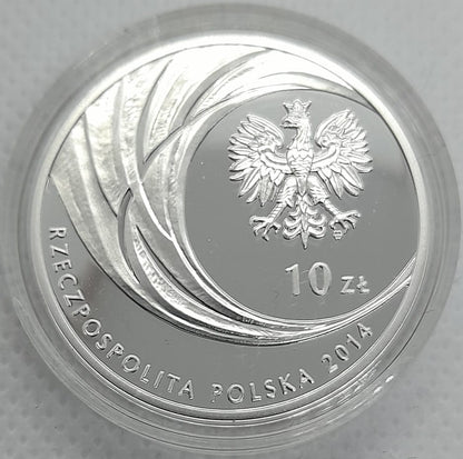 Moneta 10 zł Kanonizacja Jana Pawła II 2014